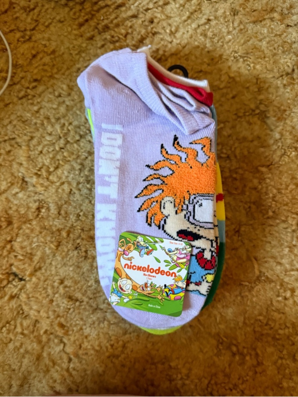Nickelodeon' Rugrats ankle Socks